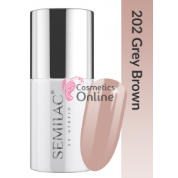 Oja UV Semilac 202 Nude Grey Brown 7 ml